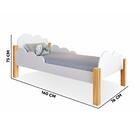 Cama Para Criança Nuvem Com Colchão Branco Mel Sonho Cajuella