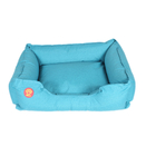Cama Para Gato M 60x50 Azul Petróleo Anti Friagem E Umidade