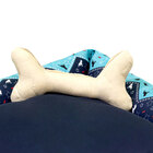 Cama Para Pet Cachorro Ou Gato Estampada Azul 40cm X 40cm X 1