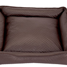 Cama Para Pet Cães E Gatos Marrom Porte Pequeno Impermeavel [