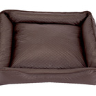 Cama Para Pet Cães E Gatos Marrom Porte Pequeno Impermeavel [