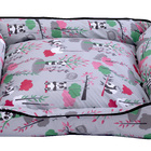 Cama Para Pet Cães E Gatos Pandinha Porte Medio Impermeavel [