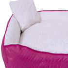 Cama Para Pet Cães E Gatos Sherpa Porte Grande Pink [f101]