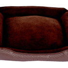 Cama Para Pet Cães E Gatos Soft Porte Grande Marrom [f101]