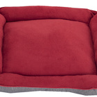 Cama Para Pet Cães E Gatos Soft Porte Medio Vermelha [f101]