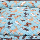 Cama Para Pet Cães E Gatos Verde Agua Porte Grande [f101]