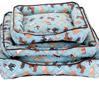 Cama Para Pet Cães E Gatos Verde Agua Porte Grande [f101]