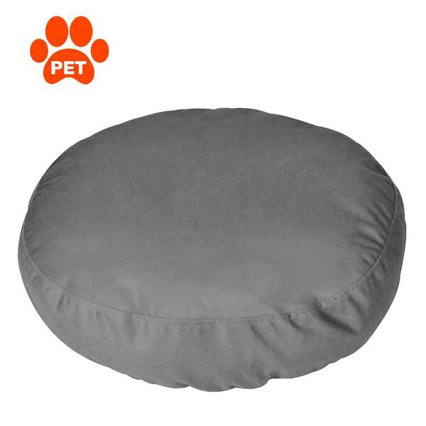 Cama Para Pet Poodle Suede Grafite 68 Cm