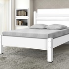 Cama Paris Casal Branco - Gabrielli Móveis