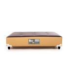 Cama Pet Bed Marrom/bege 100x80x19cm