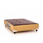 Cama Pet Bed Marrom/bege 100x80x19cm