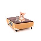 Cama Pet Bed Marrom/bege 60x40x12cm