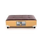 Cama Pet Bed Marrom/bege 80x60x19cm