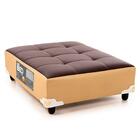 Cama Pet Bed Marrom/bege 80x60x19cm