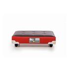 Cama Pet Bed Marrom/vermelho 60x40x12cm