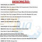 Cama Pet Bob Médio + Colchonete Caminha Cachorro Casinha Pet