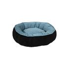 Cama Pet Comfy Preto/azul 50x50x20cm