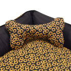 Cama Pet Grande  70cm X 70cm X 20cm Girassol Com Almofada Dec