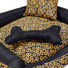 Cama Pet Grande Onix 60cm X 60cm X 15cm Girassol Com Almofada