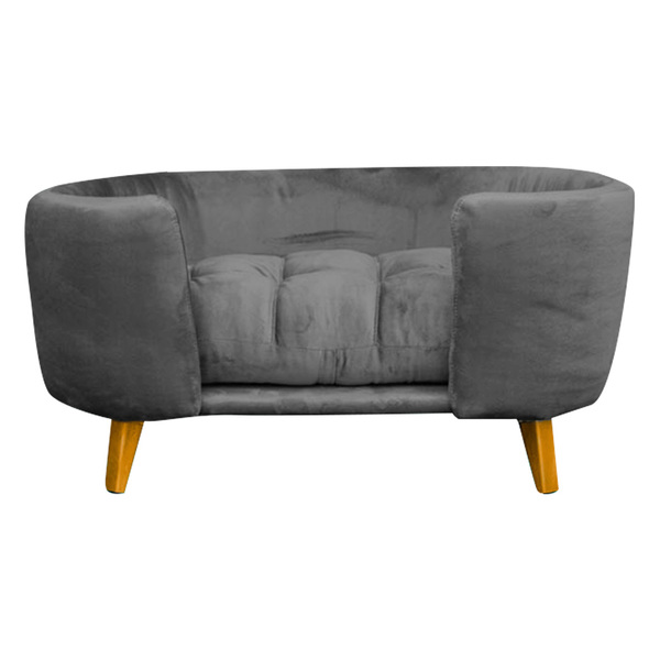 Cama Pet Luxo Para Cachorro Pequeno E Médio Cinza