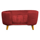 Cama Pet Luxo Para Cachorro Pequeno E Médio Vermelho