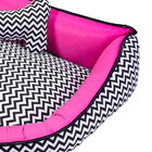 Cama Pet Média 60cm X 60cm X 20cm Criative Pink Com Almofada