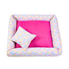 Cama Pet Médio Simples Top 50cm X 50cm X 15cm Laica Com Almof