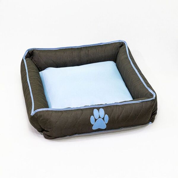 Cama Pet Nick Grande Quadrada Impermeável Variação: Azul Bebê