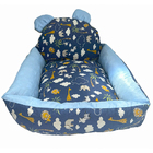 Cama Pet Nina Grande Retangular Impermeável Variação: Ursinho