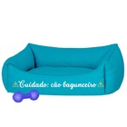 Cama Pet Para Cachorro E Gato Filhote Azul Cão Bagunceiro Azul