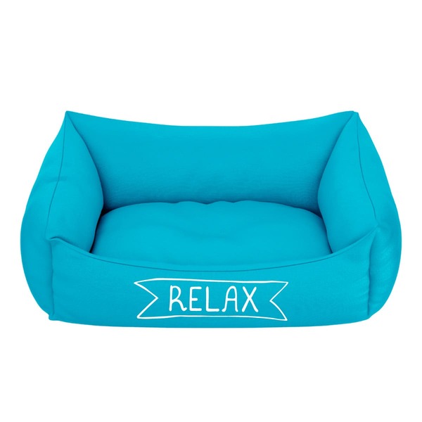 Cama Pet Para Cachorro E Gato Filhote Azul Relax Azul