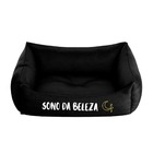 Cama Pet Para Cachorro E Gato Filhote Preta Sono Da Beleza Pr