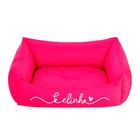 Cama Pet Para Cachorro E Gato Filhote Rosa Belinha Rosa