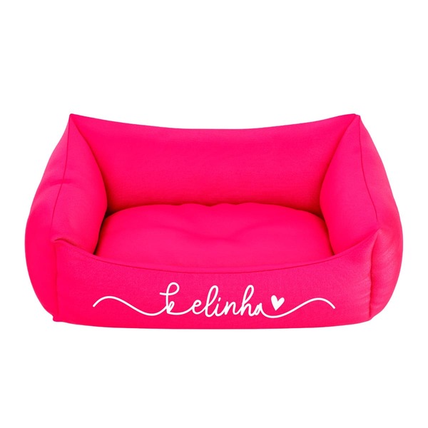 Cama Pet Para Cachorro E Gato Filhote Rosa Belinha Rosa