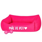 Cama Pet Para Cachorro E Gato Filhote Rosa Mãe De Pet Rosa