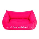 Cama Pet Para Cachorro E Gato Filhote Rosa Sono Da Beleza Rosa