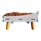 Cama Pet Para Cães E Gatos 51x38cm Champagne Terracota - Pall