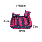Cama Pet Para Gato Ou Cachorro Estampada Menina 40cm X 40cm X