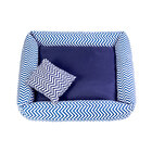 Cama Pet Pequena Simples Top 40cm X 40cm X 15cm Criative Azul