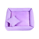 Cama Pet Pequena Simples Top 40cm X 40cm X 15cm Mila Com Almo
