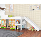 Cama Playground C/ Escorregador - Art In Moveis - Branco