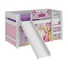 Cama Princesas Disney Play Com Escorregador E Shine Com Colch