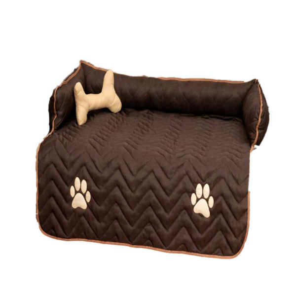Cama Protetora De Sofá Pet Snoopy Grande Variação: Marrom