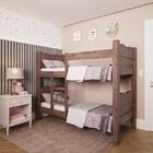 Cama Quarto Beliche Madri Com Colchão