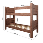 Cama Quarto Beliche Madri Com Colchão