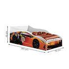 Cama Quarto Infantil Carro Com Colchão