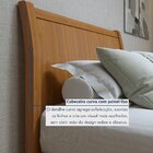 Cama Queen 160cm Classic  Amêndoa/mel