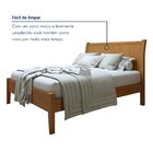 Cama Queen 160cm Classic  Amêndoa/mel