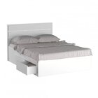 Cama Queen 4 Gavetas  Branco