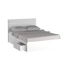 Cama Queen 4 Gavetas  Branco